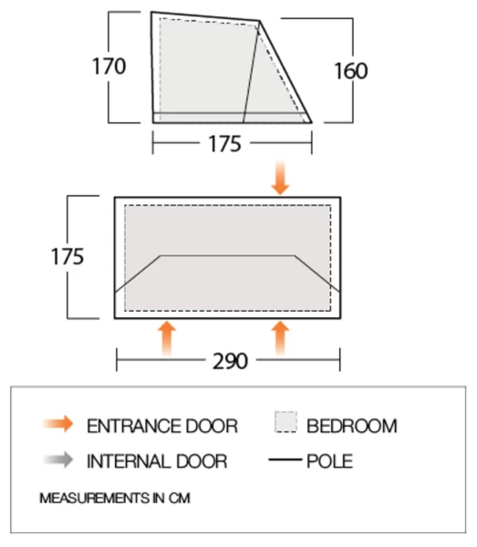 Vango Anantara 450/650XL Large Studio - TA010 4 Vango Anantara 450/650XL Large Studio - TA010 - Image 2