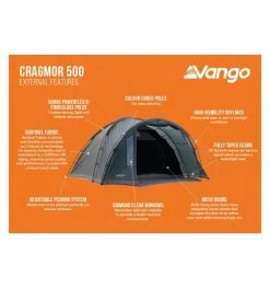 Vango Cragmor 500 (Poled) Tent 2023 15 Vango Cragmor 500 (Poled) Tent 2023 -Vango cragmor 500 image 3