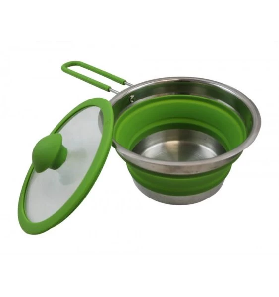 Vango Cuisine 1L Saucepan - Green 4 Vango Cuisine 1L Saucepan - Green - Image 2