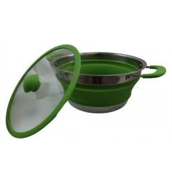 Vango Cuisine 3L Casserole Pot - Green 7 Vango Cuisine 3L Casserole Pot - Green -Vango cuisine 3l non stick casserole 3