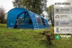 Vango Airbeam Vango Aether Air 600XL Tent (2022) 18 Vango Airbeam Vango Aether Air 600XL Tent (2022) -Vango earth collection airbeam infographics call outs8