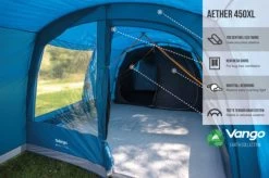 Vango Aether Poled 450XL Tent (2022) 15 Vango Aether Poled 450XL Tent (2022) -Vango earth collection poled infographics call outs5