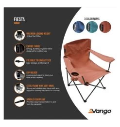 Vango Fiesta Chair - Teal 7 Vango Fiesta Chair - Teal -Vango fiesta chair 2