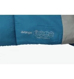 Vango Kanto Single Sleeping Bag - Blue -Vango kanto blue 3