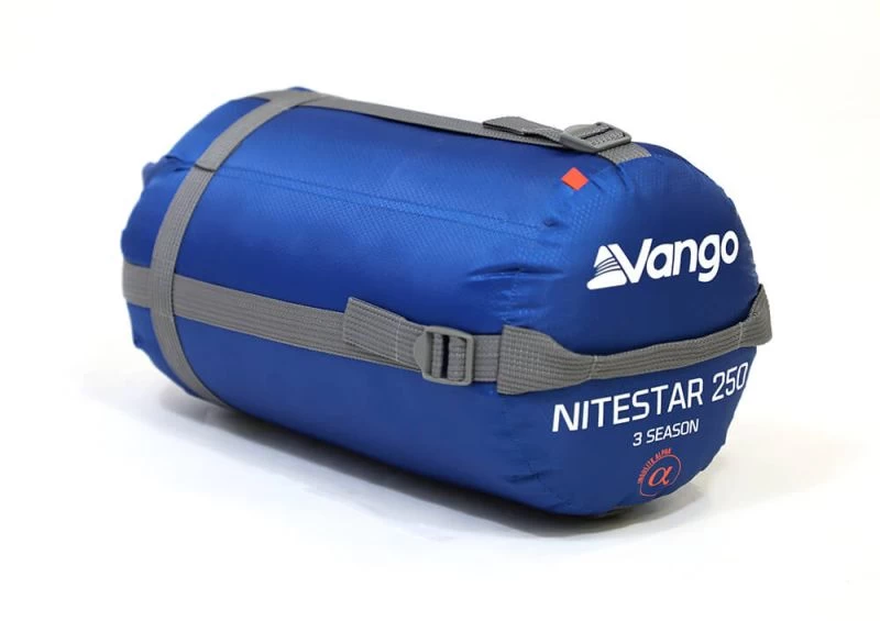Vango Nitestar Alpha 250 Single Sleeping Bag - Classic Blue 5 Vango Nitestar Alpha 250 Single Sleeping Bag - Classic Blue - Image 3