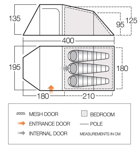 Vango Skye 300 Tent 2023 4 Vango Skye 300 Tent 2023 - Image 2