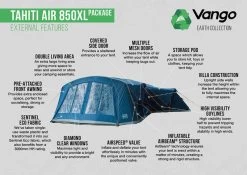 Vango Tahiti Air 850XL Airbeam Tent 2023 17 Vango Tahiti Air 850XL Airbeam Tent 2023 -Vango tahiti 2023 image 2