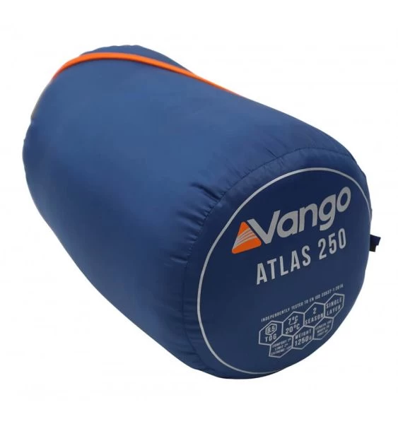 Vango Atlas 250 Sleeping Bag - Blue 5 Vango Atlas 250 Sleeping Bag - Blue - Image 3