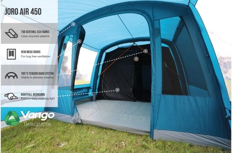 Vango Joro Air 450 Airbeam Tent 2022 6 Vango Joro Air 450 Airbeam Tent 2022 - Image 4
