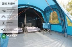 Vango Osiris Air 500 Airbeam Tent 2022 20 Vango Osiris Air 500 Airbeam Tent 2022 -Vango vango osiris air 500 tent 6 1
